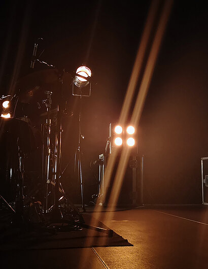 Lichter auf einer Bühne