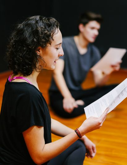 Menschen beim Singen
