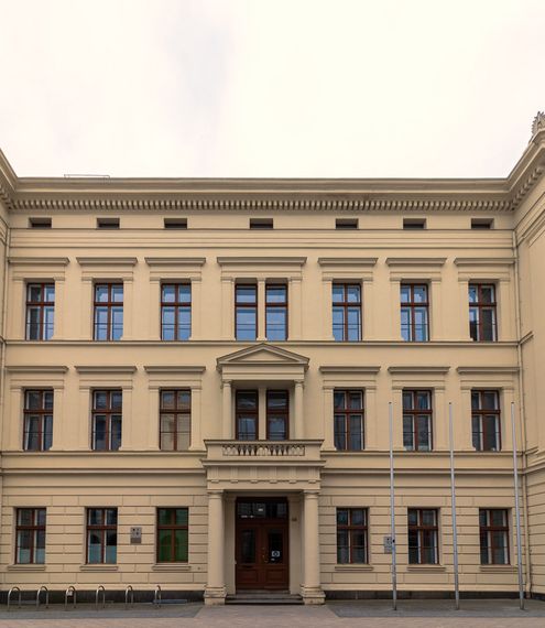 Historisches Gebäude von außen