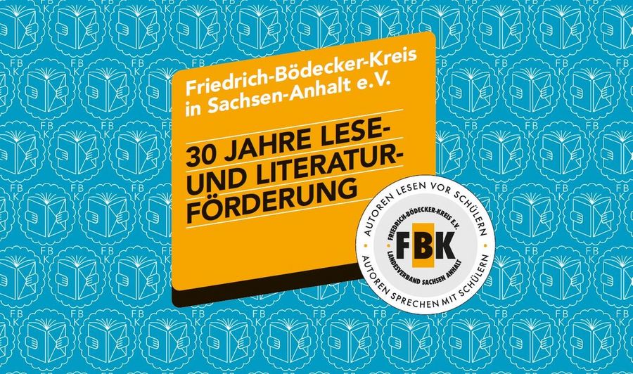 Logo 30 Jahre Lese und Literaturförderung